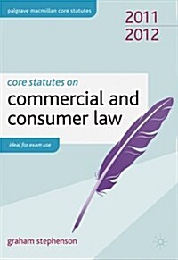 Core Statutes on Commercial and Consumer Law (Paperback)