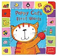 Poppy Cats First Words (Hardcover)