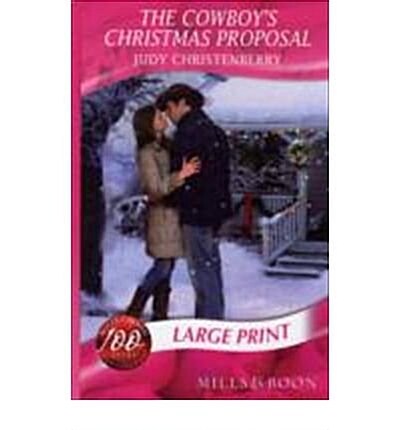 The Cowboys Christmas Proposal (Hardcover, Large type / large print ed)