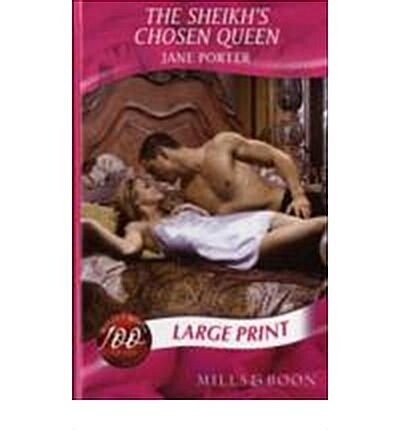 The Sheikhs Chosen Queen (Hardcover, Large print ed)