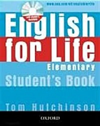 English for Life: Elementary: Students Book with MultiROM Pack : General English Four-skills Course for Adults (Package)