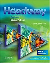 [중고] New Headway: Beginner: Students Book A (Paperback)
