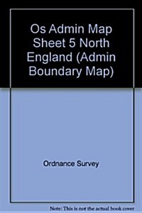 North England (Sheet Map, flat)