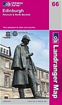 Edinburgh, Penicuik and North Berwick (Sheet Map, folded, 3 New ed of rev ed)