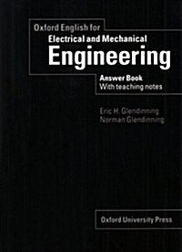 Oxford English for Electrical and Mechanical Engineering: Answer Book with Teaching Notes (Paperback)