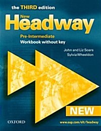 New Headway: Pre-Intermediate Third Edition: Workbook (Without Key) (Paperback)
