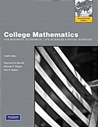 College Mathematics for Business, Economics, Life Sciences & (Paperback)