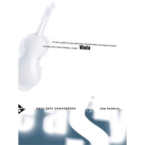 Easy Jazz Conception: Viola (Book & CD)