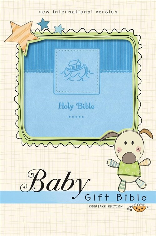 Niv, Baby Gift Bible, Holy Bible, Leathersoft, Blue, Red Letter, Comfort Print: Keepsake Edition (Leather)