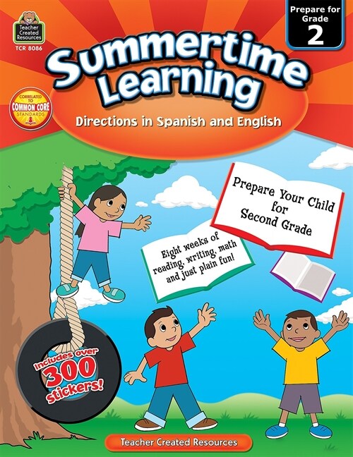 Summertime Learning Grd 2 - Spanish Directions (Paperback)