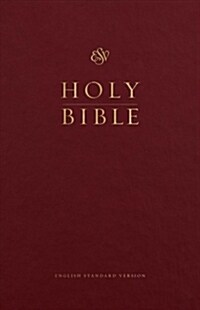 ESV Premium Pew and Worship Bible (Burgundy) (Hardcover)