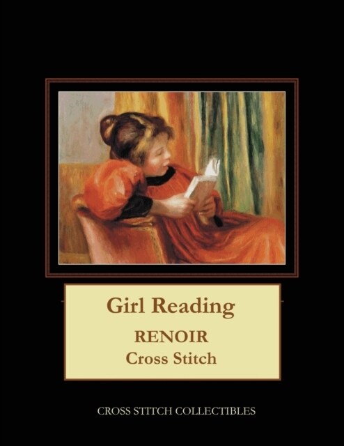 Girl Reading: Renoir Cross Stitch Pattern (Paperback)