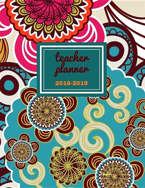 Teacher Planner 2018 - 2019 Lambda: Dated Lesson Plan Book/Teacher Planner/7 Period/Subject Teacher Lesson Planner/Academic Planner/Combination Plan a (Paperback)