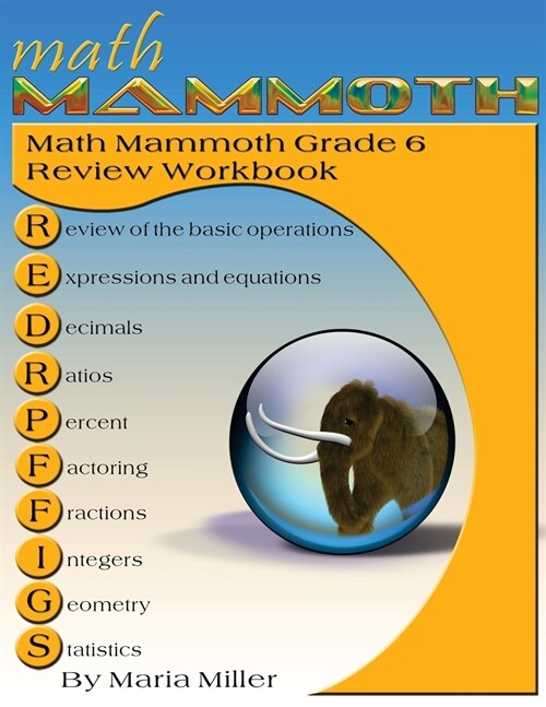 Math Mammoth Grade 6 Review Workbook (Paperback)