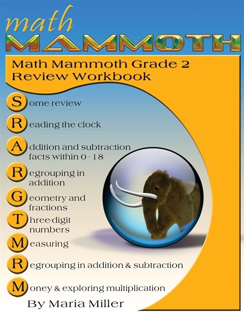 Math Mammoth Grade 2 Review Workbook (Paperback)