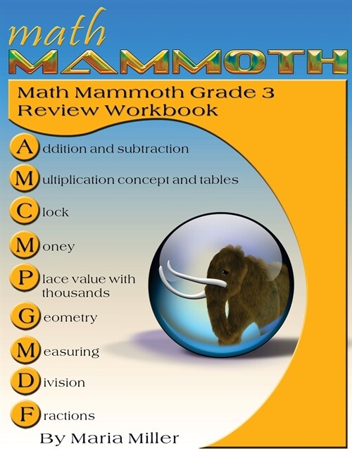 Math Mammoth Grade 3 Review Workbook (Paperback)
