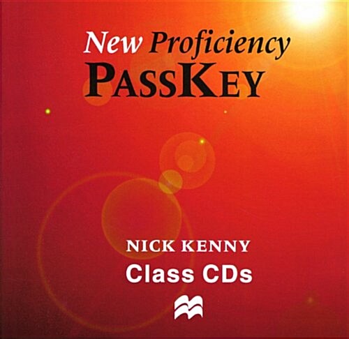 New Prof Passkey Audio CDs (CD-Audio)