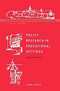 Policy Research in Educational Settings (Paperback)