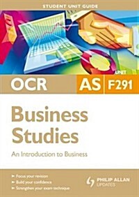 OCR AS Business Studies (Paperback)