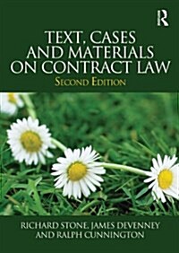 Text, Cases and Materials on Contract Law (Paperback, 2nd, Revised)