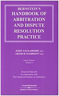 Bernsteins Handbook of Arbitration and Dispute Resolution Practice (Hardcover, 4 ed)