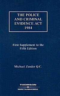 Police and Criminal Evidence Act 1984 (Paperback)