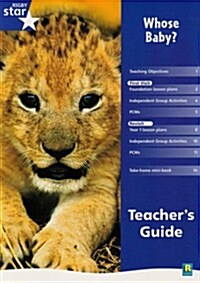 Rigby Star Shared Reception Non-fiction: Whose Baby? Teachers Guide (Paperback)