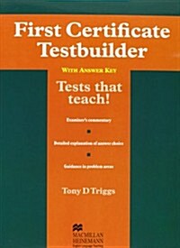 First Certificate Testbuilder (Paperback)