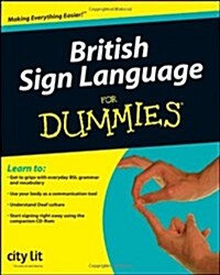 British Sign Language For Dummies (Paperback)