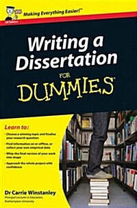 Writing a Dissertation for Dummies (Paperback)