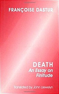 Death : An Essay on Finitude (Hardcover)