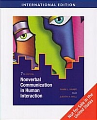 Nonverbal Communication in Human Interaction (Paperback)