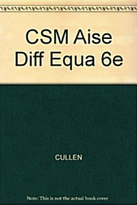 CSM Aise Diff Equa 6e (Paperback)