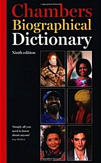 [중고] Chambers Biographical Dictionary (Hardcover)