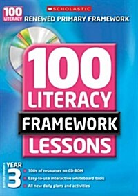 100 New Literacy Framework Lessons for Year 3 with CD-Rom (Package)