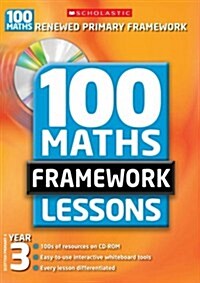 100 New Maths Framework Lessons for Year 3 (Paperback)