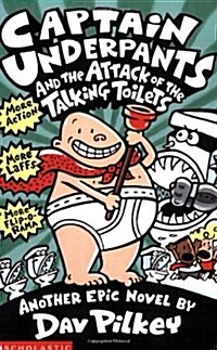 [중고] Captain Underpants and the Attack of the Talking  Toilets (Paperback)