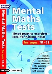 Mental Maths Tests for Ages 10-11 : Timed Mental Maths Tests for Year 6 (Paperback)