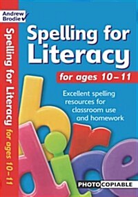 Spelling for Literacy for Ages 10-11 (Paperback)