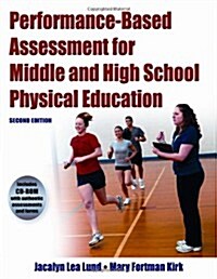 Performance-Based Assessment for Middle and High School Physical Education [With CDROM] (Paperback, 2)