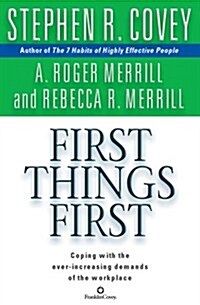 First Things First (Audio)