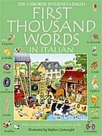 The Usborne First Thousand Words in Italian (Paperback, 2 Revised edition)