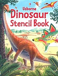 Dinosaur Stencil Book (Board Book, UK)