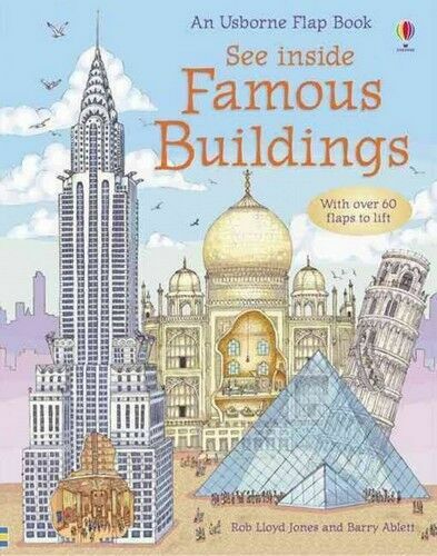 [중고] See Inside Famous Buildings (Board Book, UK)
