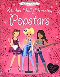 Sticker Dolly Dressing Popstars (Paperback)