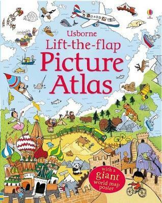 Lift-the-Flap Picture Atlas (Board Book, UK)