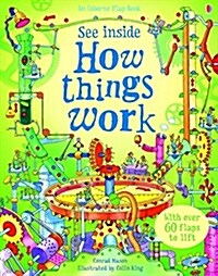 [중고] See Inside How Things Work (Board Book, UK)