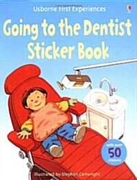 Usborne First Experiences Going to the Dentist Sticker Book (Paperback)