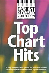 Easiest Keyboard Collection : Top Chart Hits (Paperback)