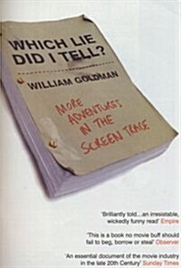 Which Lie Did I Tell? (Paperback)